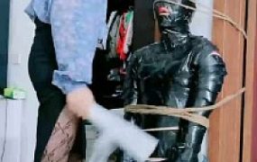 【美离子】五花大绑强制加官窒息【完整版】