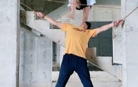 【美离子】户外工地重度虐绿帽