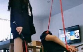 【猫神大人】学生S长靴吊绑老师虐【双视角版】