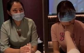 【橘子没熟】母狗沐足店伺候我