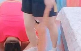 【陌初】真实母女S合力调老狗【双视角版】