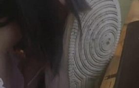 【安若】网吧女奴舔脏鞋臭袜