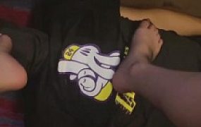 【川野尤娜】黑丝玉足踩踏/恋足