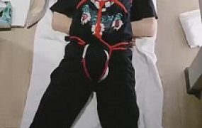 【糖糖老师】五花大绑简单调奶狗