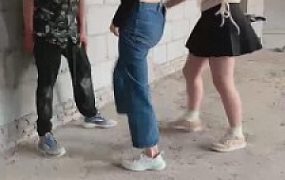 【瑶sama】双S-户外剧情踢踹【双视角版】