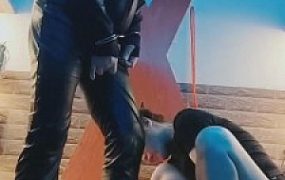 【东营天香百合】暴力惩罚跑骚狗