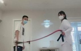 【一诺大小姐】教跆拳道素人踢踹狗