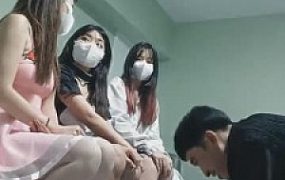 【小猫咪】三位精神小妹暴力耳光tj【完整版】