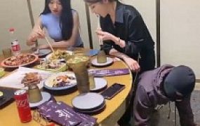 【二宝】精彩-群女王餐厅公开处刑狗【双视角版】