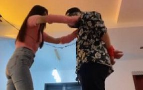 【艾拉】反绑封嘴强制虐【双视角版】