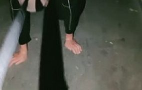 【嗯哼】深夜户外遛狗