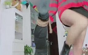 【美离子】吊绑短靴最强踢踹