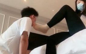 【强抚】学弟的脚耳光初体验 B2213