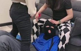 【鑫儿教头】带素人妹妹入圈暴虐贱狗