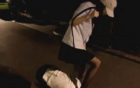 【小公主】萝莉主黑丝户外羞辱狗 G-210829-2