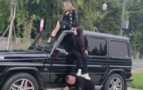 【晨晨】路边群调两贱狗