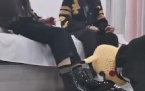 【开发素人】双S-带闺蜜首次虐狗狗