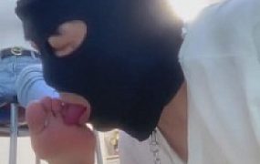 【暴力美学】过膝靴做脸窒息踢踹