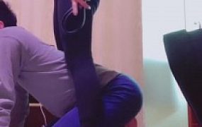 【倾欣S】大学生S原味袜羞辱