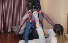 【二宝】双S超强骑马-舔鞋舔脚