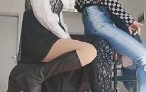 【雪儿】长靴双S骑马马奴