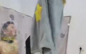 【二宝】圣水浸泡封嘴藤条抽打全身