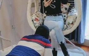 【暴力美学】切尔西靴重度踢裆/各种强迫