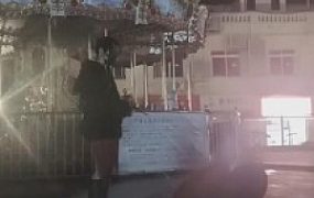 【开发素人】琪琪游乐园户外调教