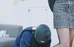 【一茶】抓到一只偷鞋狗惩罚