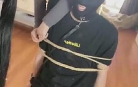 【巴莉女王】双S捆绑调教畜生【上】