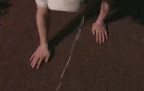 【linda】户外学生S白鞋白袜遛狗