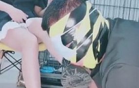 【冷酷爷】裸足/舔原味鞋/固定/踢