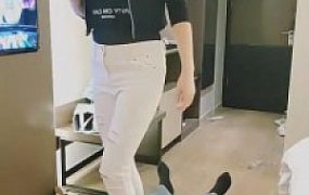 【武汉小主】棉袜堵嘴高跟裸足踩踏