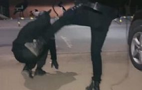 【鑫儿教头】户外公开军训爬行犬