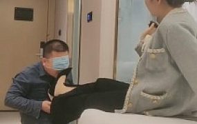 【北京嘉文】白领下班制服诱惑抖M