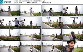 【锐度】嫣儿格衣裙五花 户外拍摄 绑着被路人撞见了