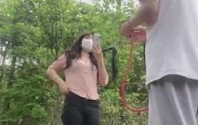 【小乔】户外玩大学生小奶狗