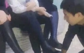 【雪儿】精彩-3S群调擦鞋工