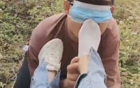 【梵一】野外爬山原味惩罚尾随狗