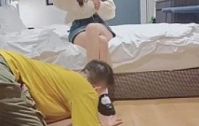 【重庆男神】小月首调-恋足/揪耳朵/踩踏专场【完整版】