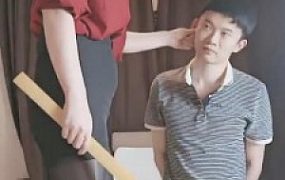 【飞扬女王】妈妈戒尺训导狗儿子