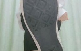 【妮蔻】第一视角-帆布鞋白袜裸足羞辱