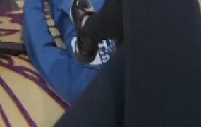 【安主】短靴原味船袜羞辱