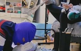 【暴力美学】舔鞋盛宴-脚耳光强迫喂食