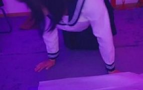 【九姐】CD转胯骑马sp耳光捆绑