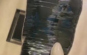 【薇薇】木乃伊固定-强制舔脚深喉吃袜子