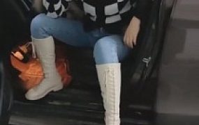 【语晴】停车场公开处决恋足狗