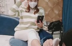 【多多】臭棉袜脚强制羞辱没用的废物