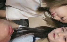 【琳琳】和闺蜜一起把狗吊起来打