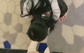 【希希子】母畜-坐脸白靴脚底下的清理器